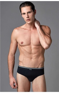 Eros Ers007 Compact Erkek Slip İkili Paket - Siyah Siyah Eros Ers007 Compact Erkek Slip İkili Paket - Siyah Siyah