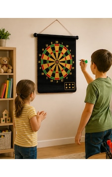 Güvenli Manyetik Dart Seti 6 Dart Oklu Eğlenceli Hedef Oyunu - Lisinya Standart Güvenli Manyetik Dart Seti 6 Dart Oklu Eğlenceli Hedef Oyunu - Lisinya Standart