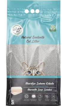 Eco Natura Marsilya Sabunu Kokulu İnce Topaklaşan Bentonit Kedi Kumu 5 L Eco Natura Marsilya Sabunu Kokulu İnce Topaklaşan Bentonit Kedi Kumu 5 L