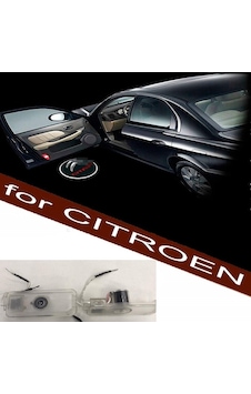 Citroen Kapı Altı Logo Araç 3D Gölge Light