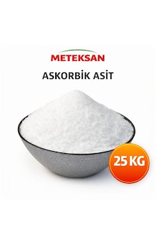 Meteksan Askorbik Asit E300 25 Kg Gıda Katkı Maddesi Meteksan Askorbik Asit E300 25 Kg Gıda Katkı Maddesi