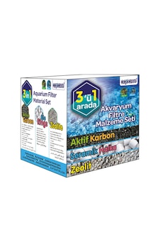 Akvaryum Filtre Seti 3 In 1 300 Gr Aktif Karbon+350 Gr Bio Ring+500 Gr Zeolite Akvaryum Filtre Seti 3 In 1 300 Gr Aktif Karbon+350 Gr Bio Ring+500 Gr Zeolite