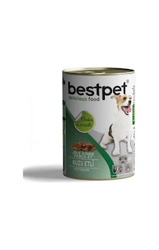 Bestpet Jöle İçinde Parça Kuzu Etli Konserve Yetişkin Köpek Maması 415 G Bestpet Jöle İçinde Parça Kuzu Etli Konserve Yetişkin Köpek Maması 415 G