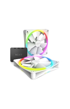 Nzxt F140 Rgb Duo Beyaz 2x140 Mm+fan Kontrolcü Rf-d14df-w1 Nzxt F140 Rgb Duo Beyaz 2x140 Mm+fan Kontrolcü Rf-d14df-w1