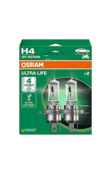 Osram Ampul H4 Ult 60/55w 12v P43t5x2trqr2b Ultralife - Osr 64193ult-2hb Osram Ampul H4 Ult 60/55w 12v P43t5x2trqr2b Ultralife - Osr 64193ult-2hb