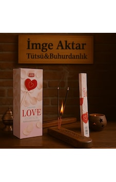 Darshan İncense Love 20'li Çubuk Tütsü Çok Renkli Darshan İncense Love 20'li Çubuk Tütsü Çok Renkli