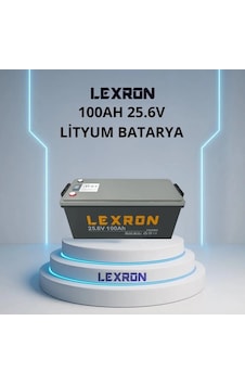 Lexron 100ah 25.6v Lityum Akü Lexron 100ah 25.6v Lityum Akü