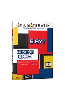 Ayt Reaksiyon 8 Li Denemeleri Acil Yayınları