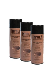 Impala Saç Dolgunlaştırıcı Toz Açık Kahve 50 Gr 3 Paketi 0