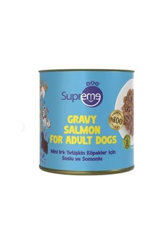 Supreme Dog Sos İçinde Somonlu Mini Irk Yetişkin Köpek Konservesi 200 Gr X 12 Adet Supreme Dog Sos İçinde Somonlu Mini Irk Yetişkin Köpek Konservesi 200 Gr X 12 Adet