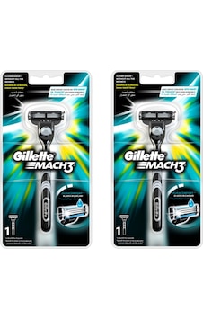 Gillette Mach3 Tıraş Makinesi 2'li Gillette Mach3 Tıraş Makinesi 2'li