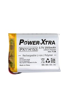 Power-xtra Px114153 - 3.7v 2500 Mah Li-polymer Pil - Devreli - 2. Power-xtra Px114153 - 3.7v 2500 Mah Li-polymer Pil - Devreli - 2.