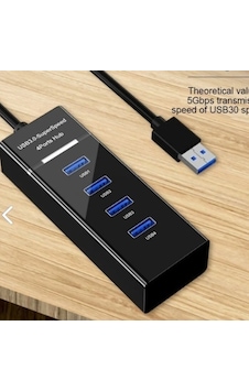 Gabble Gab UAP430 4 Port 3.0 USB Hub