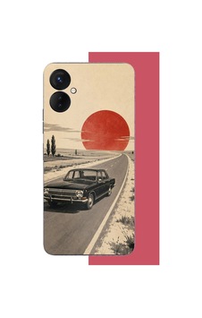 Tecno Spark 9 Pro Uyumlu Kızıl Güneşe Doğru Baskılı Silikon Kılıf Renkli Tecno Spark 9 Pro Uyumlu Kızıl Güneşe Doğru Baskılı Silikon Kılıf Renkli