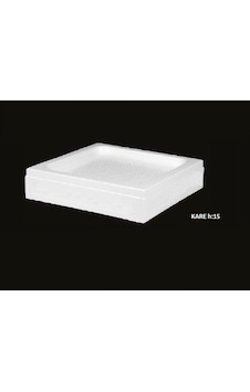 Alika 120x120 Kare H:21 Panelli Duş Teknesi Alika 120x120 Kare H:21 Panelli Duş Teknesi