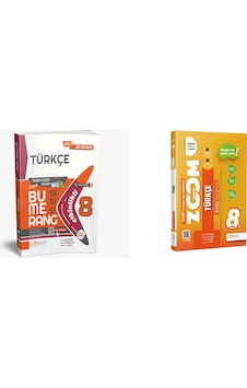 Günay Yayınları Güncel 8. Sınıf Türkçe Bumerang Etkinlikli Kitap Konu Anlatımlı Ve Zoom Soru Bankası Günay Yayınları Güncel 8. Sınıf Türkçe Bumerang Etkinlikli Kitap Konu Anlatımlı Ve Zoom Soru Bankası
