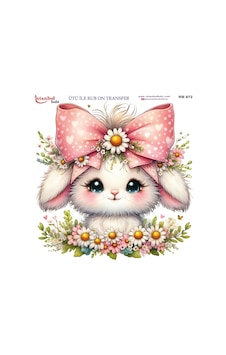 Ütü İle Rub On Transfer Kağıdı 30x30cm Rb-972