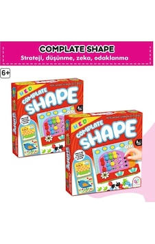 Complate Shape Renklerle Zekanı Konuşturma Oyunu