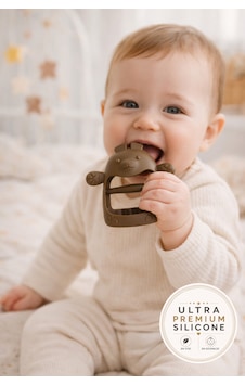 Tgm Baby Ultra Premium Silikon Tavşan Eldiveni Diş Kaşıyıcı Özel Taşıma Kablı Kahverengi Tgm Baby Ultra Premium Silikon Tavşan Eldiveni Diş Kaşıyıcı Özel Taşıma Kablı Kahverengi