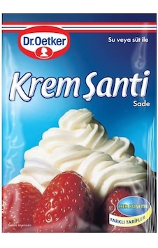 Dr.Oetker Krem Şanti Sade 75 G Dr.Oetker Krem Şanti Sade 75 G