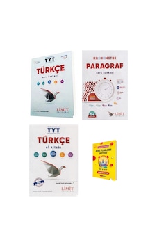 Limit Tyt Türkçe Paragraf Soru Bankası Ve El Kitabı 3lü Set + Planlama Defteri Limit Tyt Türkçe Paragraf Soru Bankası Ve El Kitabı 3lü Set + Planlama Defteri
