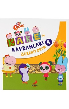 +4 Yaş Kare ile Kavramları Öğreniyorum 4 Minik Ada