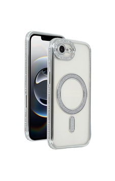 Apple İphone 16e Joke Simli Magneticsafe Kılıf - Gümüş Düz Renkli Apple İphone 16e Joke Simli Magneticsafe Kılıf - Gümüş Düz Renkli