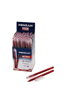 Tükenmez Kalem - Kırmızı Renk - 1.0 Mm Medium Uç Kırmızı Tükenmez Kalem - Kırmızı Renk - 1.0 Mm Medium Uç Kırmızı