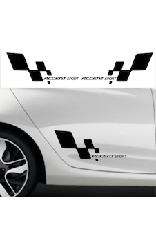Hyundai Accent Era Bayraklı Yan Kapı Sticker Set Oto Stickerı Hyundai Accent Era Bayraklı Yan Kapı Sticker Set Oto Stickerı