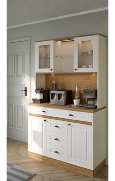 Mikel Masalı Kahve Köşesi %100 Mdf 120 45 200 Beyaz - Meşe Mikel Masalı Kahve Köşesi %100 Mdf 120 45 200 Beyaz - Meşe