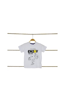 Crassi Erkek Çocuk T-shirt Beyaz