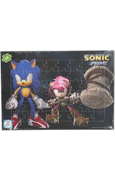So7868 Sonic 48 Parça Frame Puzzle -Laço Kids So7868 Sonic 48 Parça Frame Puzzle -Laço Kids
