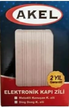 Elektronik Kapı Zili Ding-Dong 12Volt Elektronik Kapı Zili Ding-Dong 12Volt