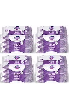Confort Islak Temizlik Havlusu Mendili Avantaj Paket 4x70 4 Paket Confort Islak Temizlik Havlusu Mendili Avantaj Paket 4x70 4 Paket