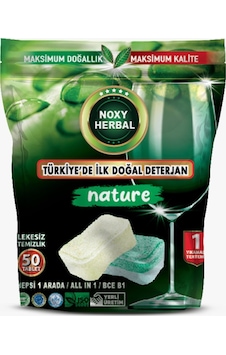 Bulaşık Makinesi Tableti 50 Yıkama Vegan Ürün Yerli Üretim