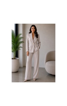Gül&can Butik İkili Pantolon Ceket Takin Bej Gül&can Butik İkili Pantolon Ceket Takin Bej