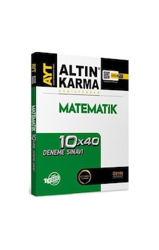 Altın Karma Yayınları Ayt Matematik Branş Deneme Yni Altın Karma Yayınları Ayt Matematik Branş Deneme Yni