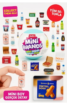 Mini Brands Mini Minis Sürpriz Kutu 5 Li Gerçekçi Mini Oyuncak Market Ürünleri Mini Brands Mini Minis Sürpriz Kutu 5 Li Gerçekçi Mini Oyuncak Market Ürünleri