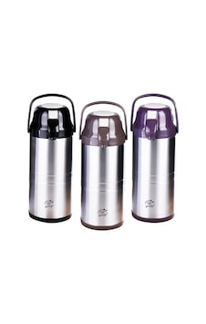 Cooker Ckr-2009 Lüks 304 Çelik Termos 4.5 Lt - Renkli Pompalı Musluklu Taşıma Kulplu Cooker Ckr-2009 Lüks 304 Çelik Termos 4.5 Lt - Renkli Pompalı Musluklu Taşıma Kulplu