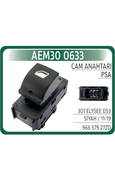 Aem Cam Açma Düğmesi Anahtarı Ön Sağ-sol Peugeot P301-cıtroen C-elysee 12 Ds3 10 15 Aem30 0633 96657927zd 6490.fe Aem Cam Açma Düğmesi Anahtarı Ön Sağ-sol Peugeot P301-cıtroen C-elysee 12 Ds3 10 15 Aem30 0633 96657927zd 6490.fe