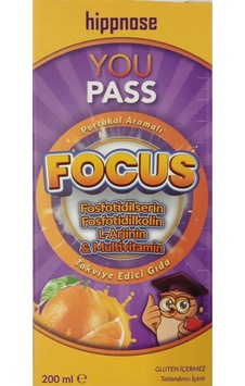 Hippnose Youpass Focus Şurup 200 ml