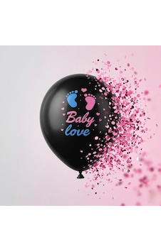Buğz Pembe Konfetili Cinsiyet Balonu Diğer Buğz Pembe Konfetili Cinsiyet Balonu Diğer