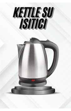 Estetik Tasarımlı Su Isıtıcı 1.8 L C F Priz Uyumlu Estetik Tasarımlı Su Isıtıcı 1.8 L C F Priz Uyumlu
