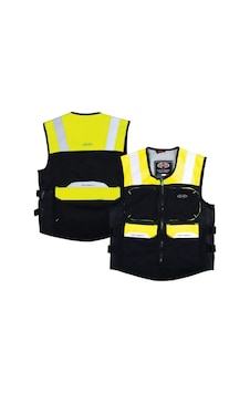 Motosiklet Reflektörlü Yelek Çok Fonksiyonlu Cepler Windstoper Kumaş Reflektif Motor Yelek Motosiklet Reflektörlü Yelek Çok Fonksiyonlu Cepler Windstoper Kumaş Reflektif Motor Yelek