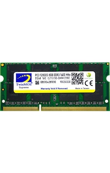 TwinMos MDD38GB1600N 8 GB DDR3 1600 MHz CL11 Notebook Ram TwinMos MDD38GB1600N 8 GB DDR3 1600 MHz CL11 Notebook Ram