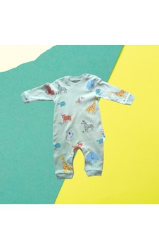 Babymii Hayvan Figür Tulum Yeşil