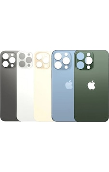Apple Uyumlu iPhone 13 Pro Max Arka Kapak Lazer Kesim Süper Kalite Cam -- Siyah Yeşil Apple Uyumlu iPhone 13 Pro Max Arka Kapak Lazer Kesim Süper Kalite Cam -- Siyah Yeşil