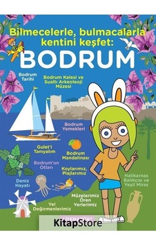 Bodrum: Bilmecelerle Bulmacalarla Kentini Keşfet - Turgut Yasalar - Literatür Yayıncılık Bodrum: Bilmecelerle Bulmacalarla Kentini Keşfet - Turgut Yasalar - Literatür Yayıncılık