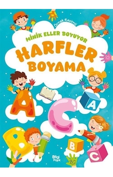 Minik Eller Boyuyor Harfler Boyama Kitabı Örnek Resimli Minik Eller Boyuyor Harfler Boyama Kitabı Örnek Resimli