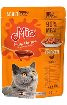 Mio Kedi Yaş Mama Tavuk Etli 100 Gr